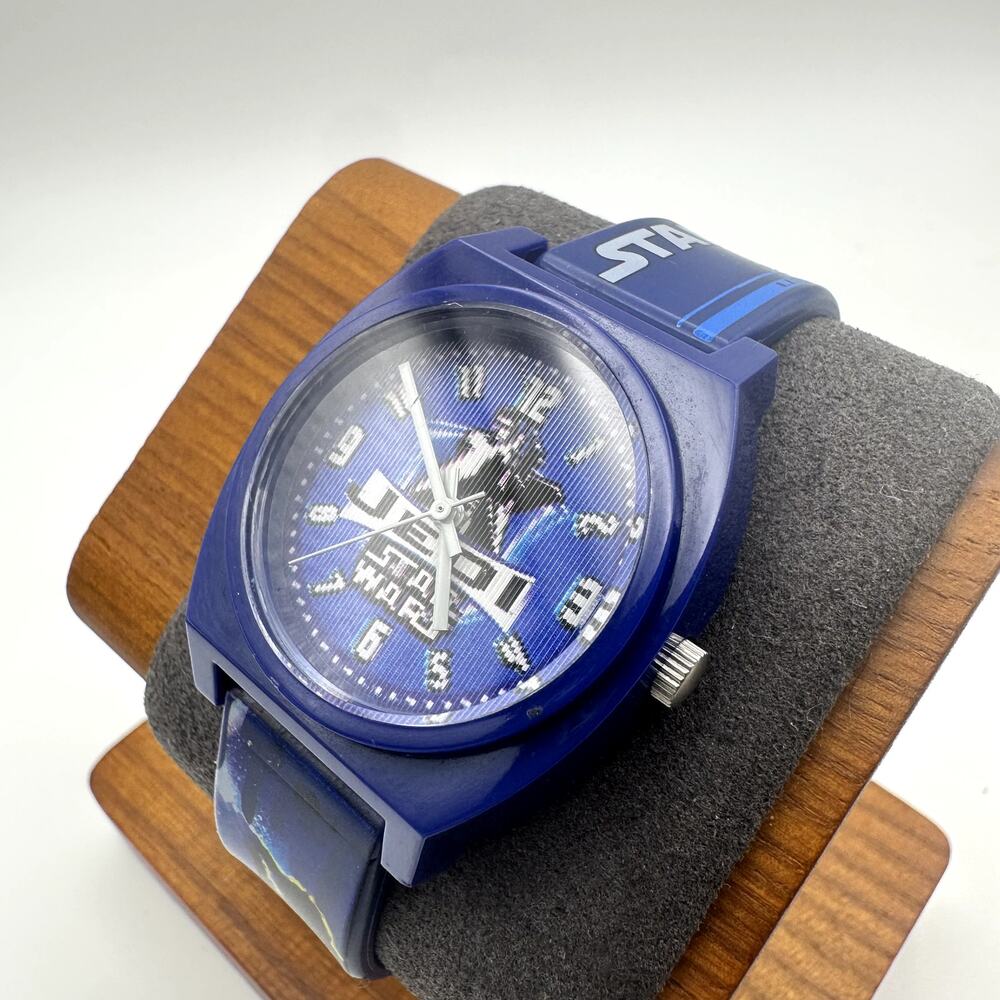 Star Wars 2012 Blue Quartz Analog Watch with Rubber Strap